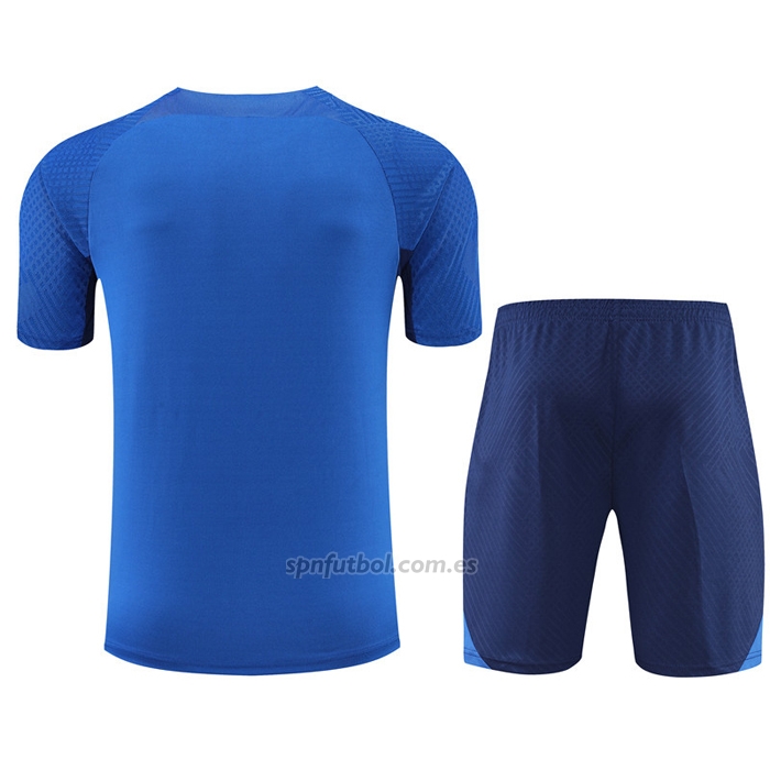 Chandal del Inter Milan Manga Corta 2022-2023 Azul - Pantalon Corto